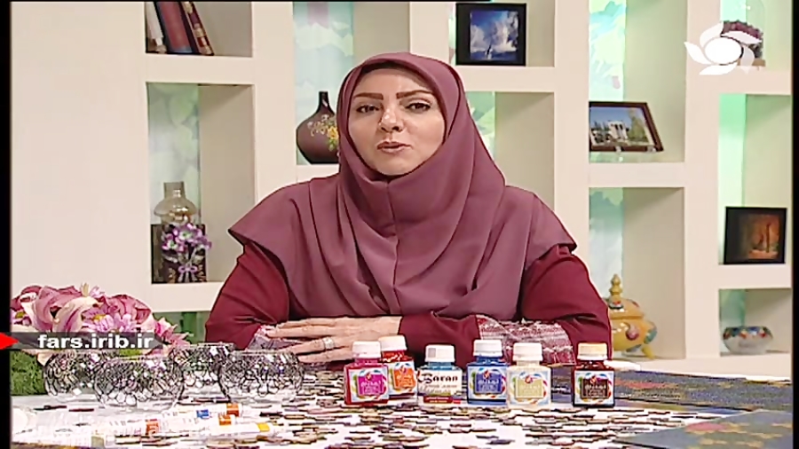 آموزش &quot; رنگ آمیزی روی ظرو...