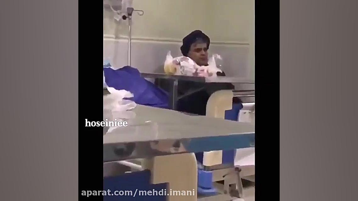 مداحی پرستار بخش بیماران کرونا...