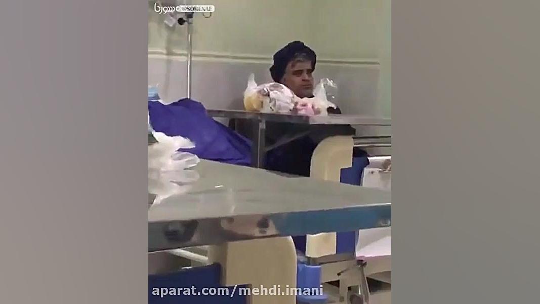 پرستاری که برای بیماران، از وج...