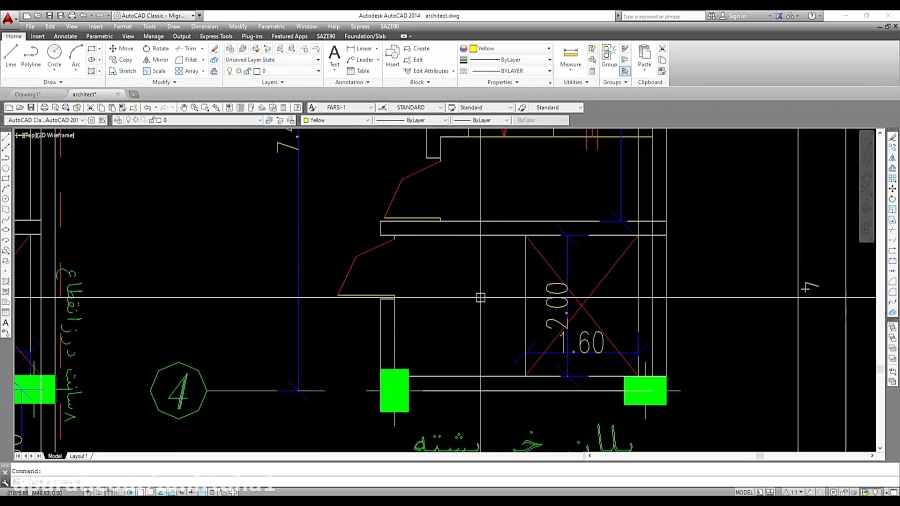 تطابق نقشه های سازه با نقشه ها...