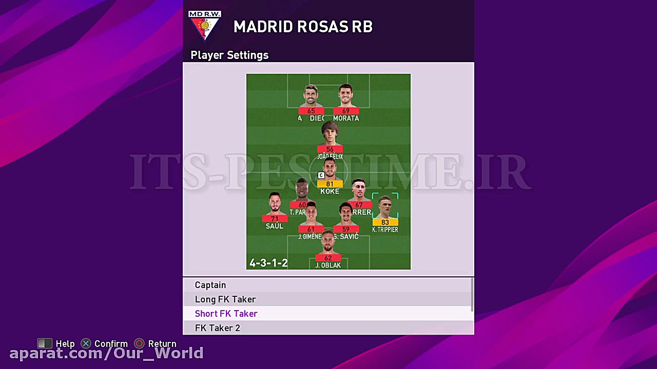 بهترین ترکیب اتلتیکو مادرید در...