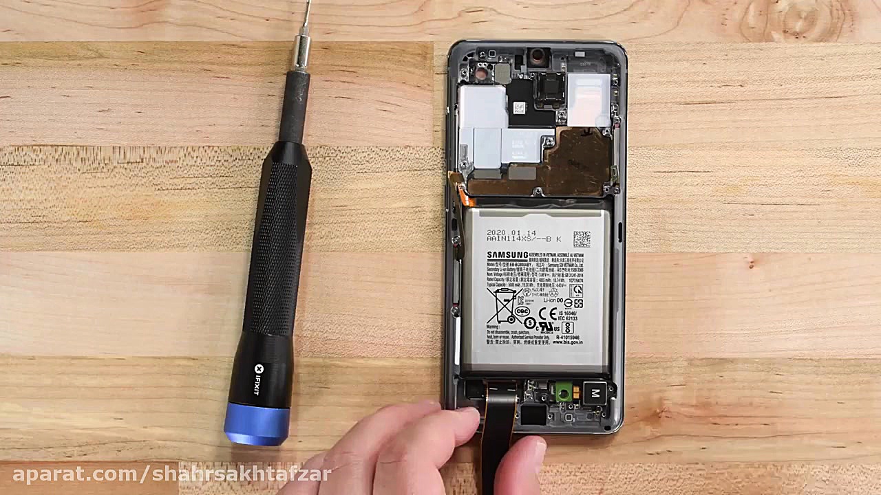 کالبدشکافی پرچمدار سامسونگ Gal...