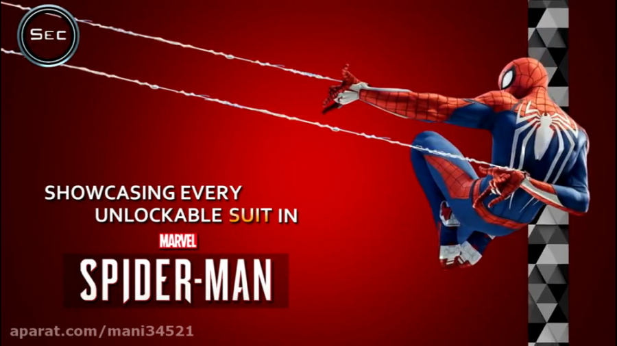 تمام لباس های بازی Spider Man...