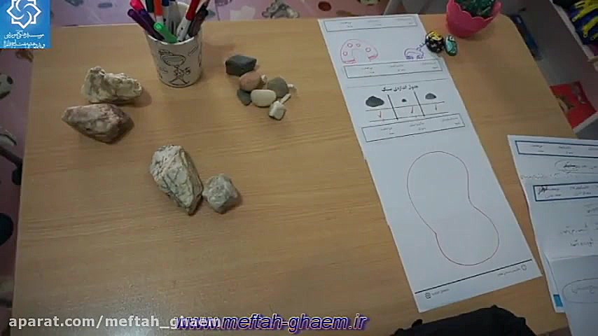 آموزش الکترونیکی پروژه سنگ ها...