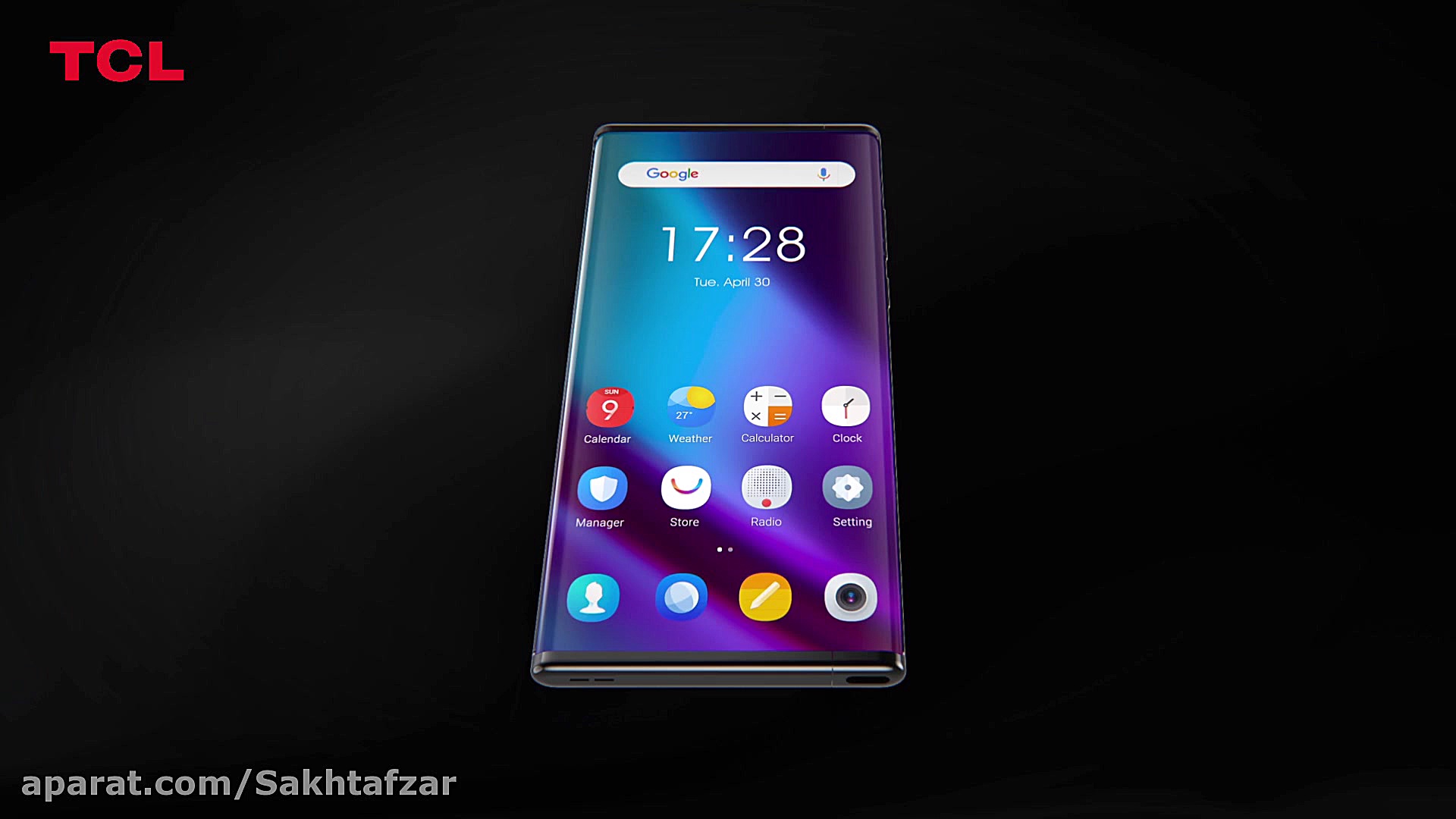 گوشی مفهومی تاشو TCL با طراحی...