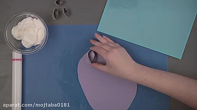 درست كردن گل رشوریا با گام پیس...