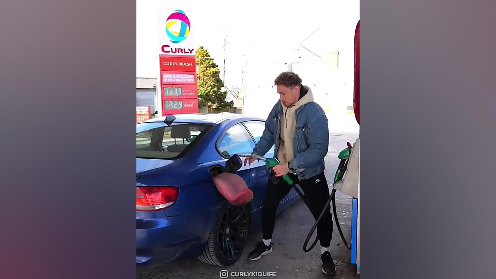 وقتی تا آخرین قطره بنزین رو مص...