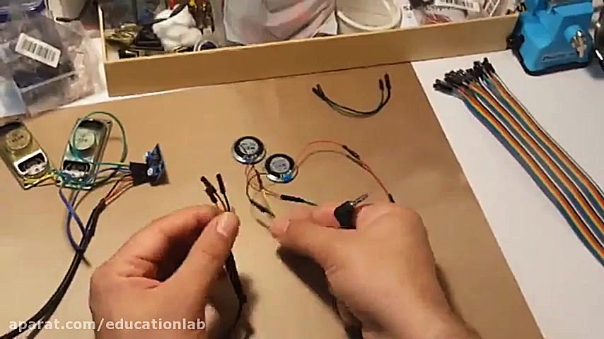 ساخت سیستم صوتی ساده با PAM840...