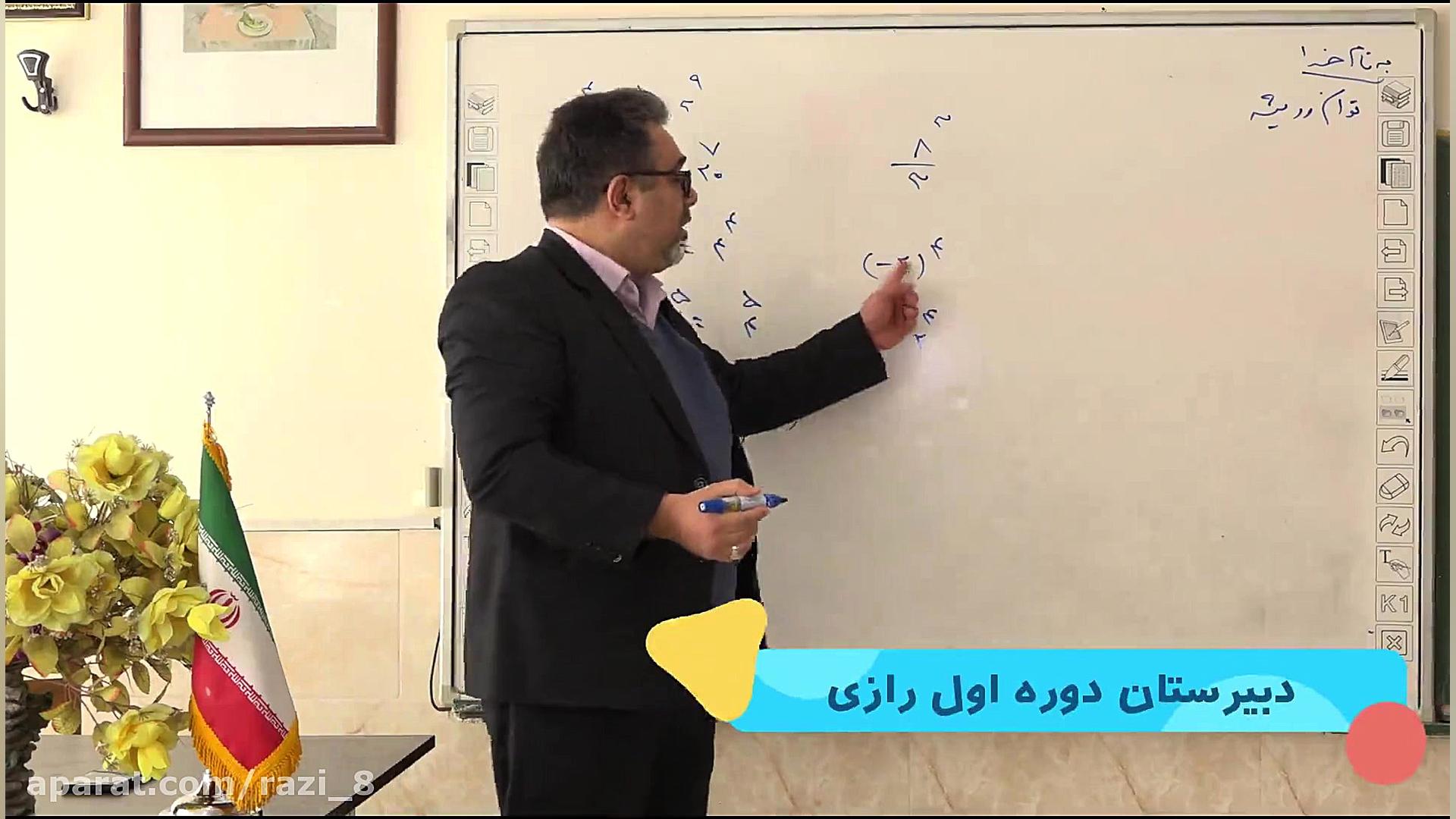 ریاضی هشتم درس توان بخش اول دب...