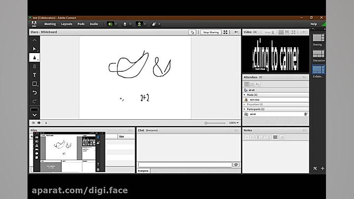 آموزش برگزاری کلاس های آنلاین...