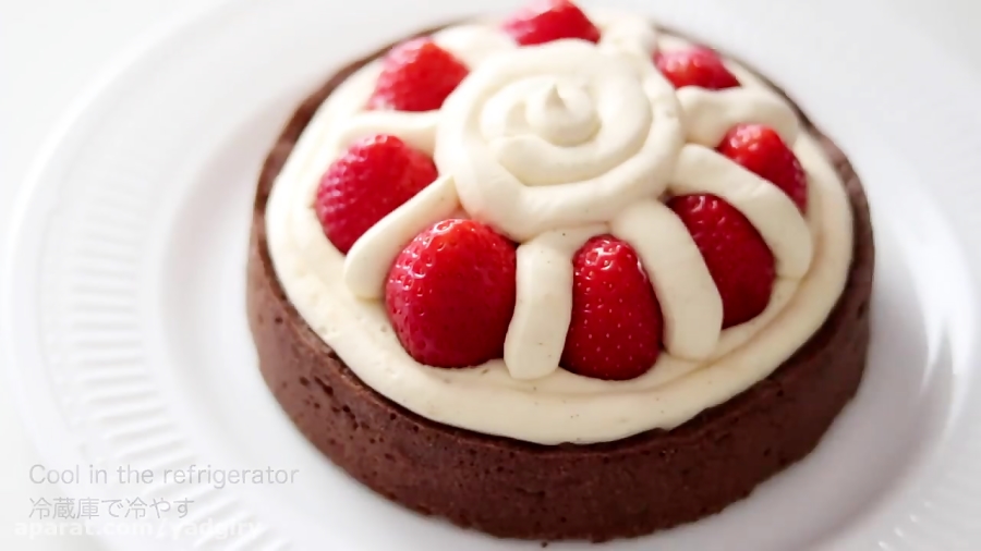 آموزش درست کردن کیک شکلاتی و ت...