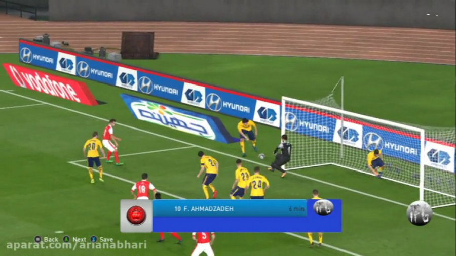 هایلایت پرسپولیس و اتلتیکو ماد...