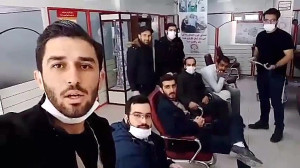 اهدای خون جهادگران اردبیلی در...