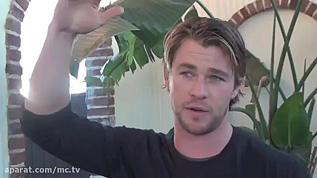 ویدویی کوتاه از کریس همسورث (T...