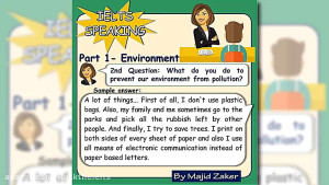 IELTS Speaking  Part 1  Enviro...
