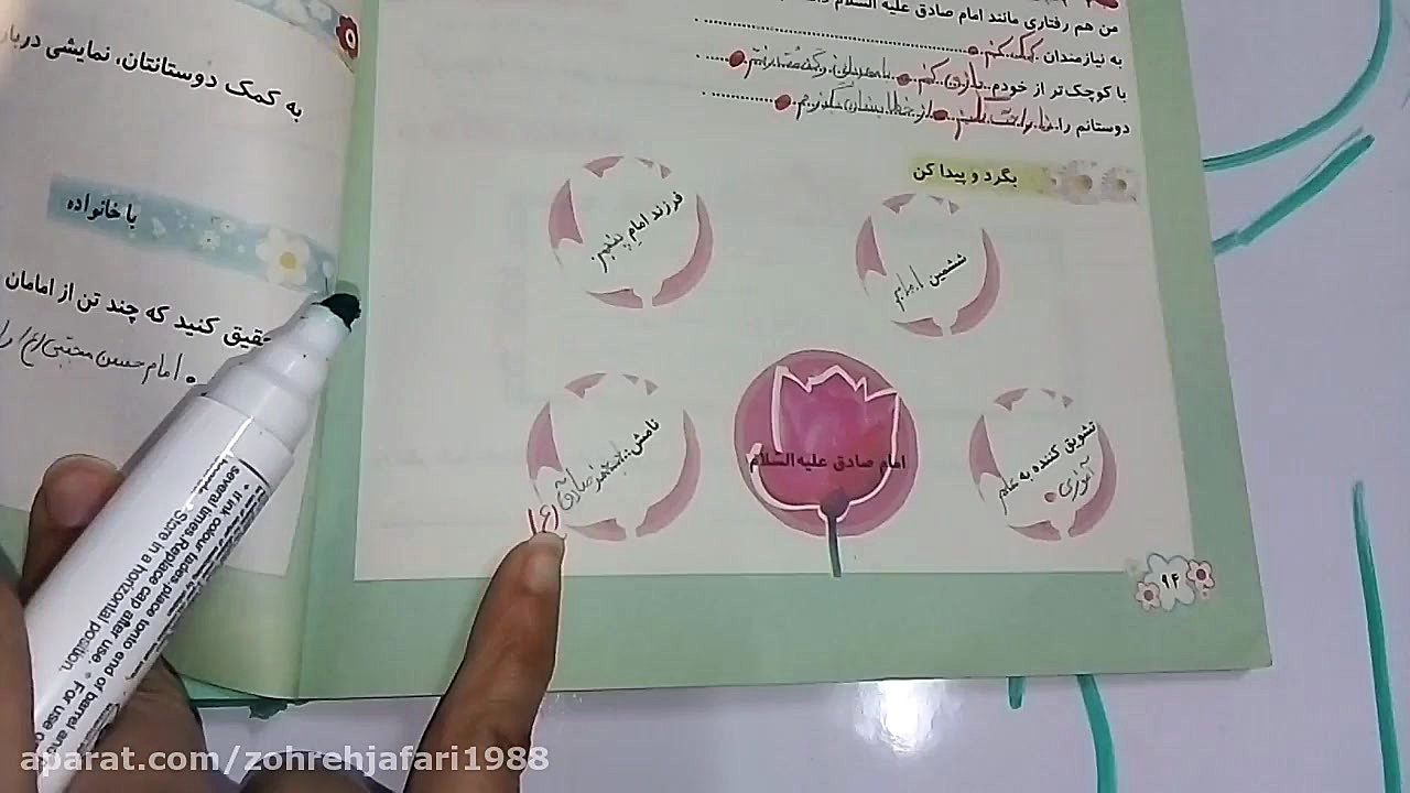 تدریس مجازی درس 17 هدیه ی اسما...