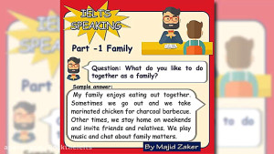 IELTS Speaking  Part 1  Family