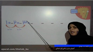 جلسه دوم  ریاضی اول ابتدایی