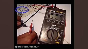 تست دیود به کمک مولتی متر