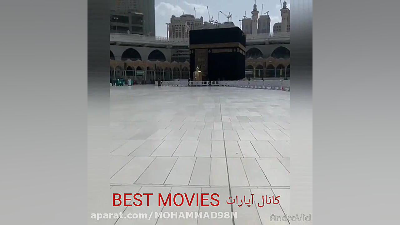 ویدیویی دلگیر از خالی بودن صحن...