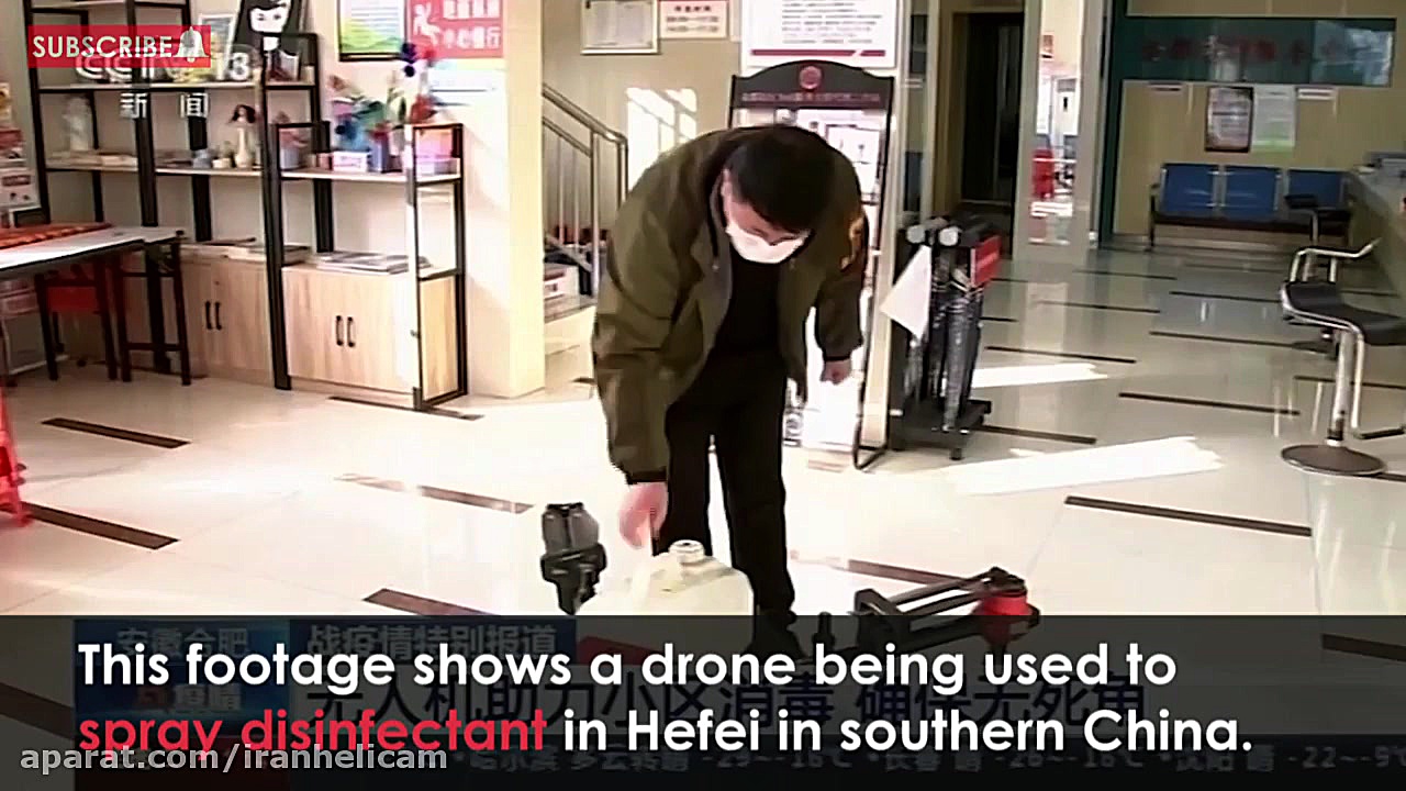 استفاده چینی ها از پهپاد در بح...