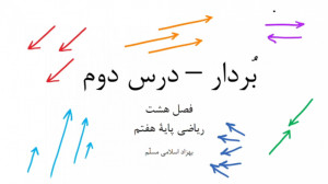 بردار، درس دوم (ریاضی هفتم، فص...