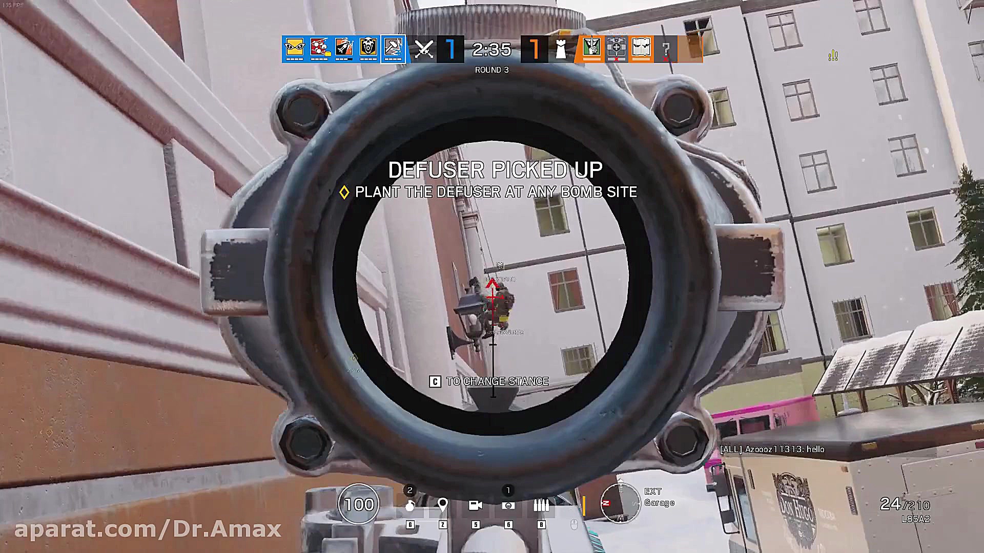 لحظات خنده دار رینبو  R6 funny...