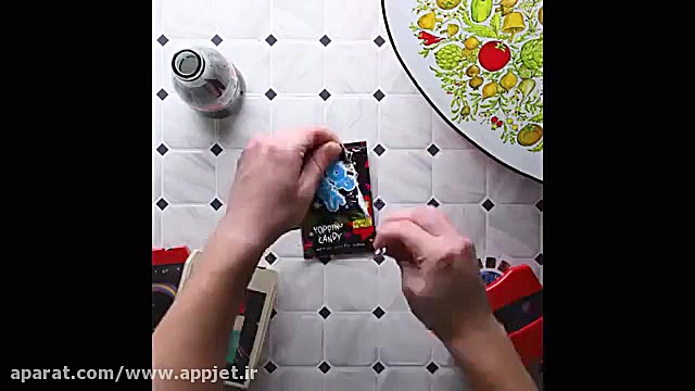 ترفند آسان برای تزیین بشقاب دس...