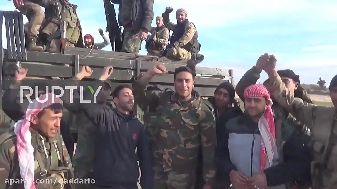 ورود نیروهای تازه نفس ارتش سور...