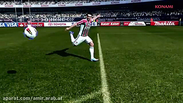 تریلر بازی pes2013 ایرانی دیتا