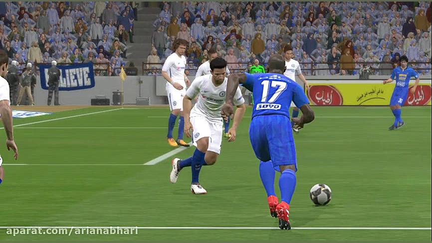 گیم پلی چلسی و استقلال تهران