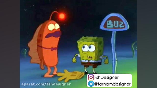 دوبله باب اسفنجی با موضوع دلار