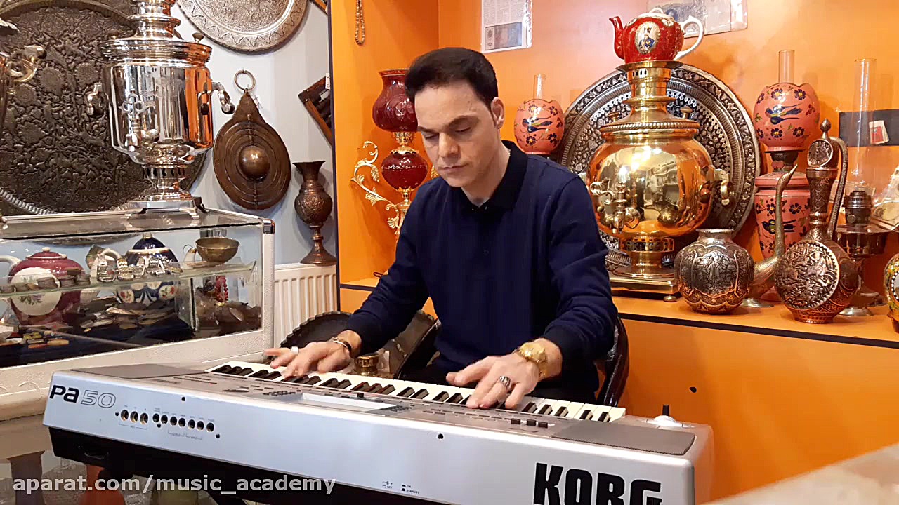 ارگ نوازی اهنگ مهستی مثل تموم...