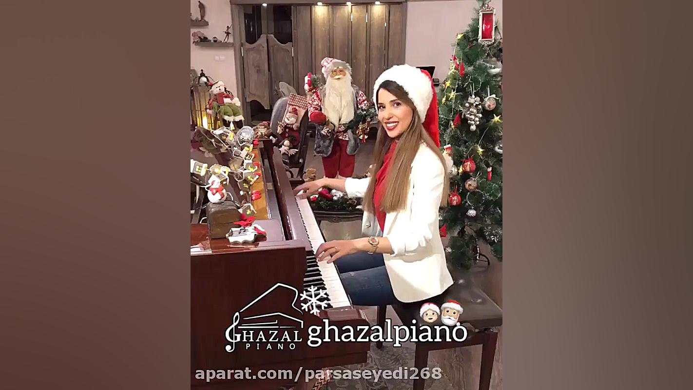 آهنگ کریسمس مبارک با پیانو hap...