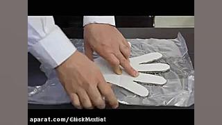 ساخت دستکش یکبار مصرف از نایلو...