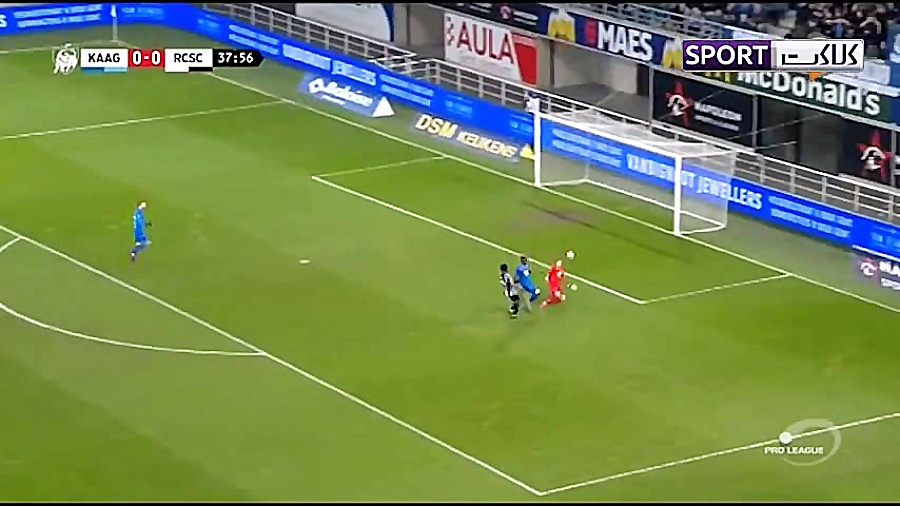 پاس گل کاوه رضایی دربازی مقابل...