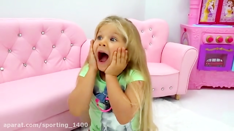 برنامه کودک دیانا و روما لباس...