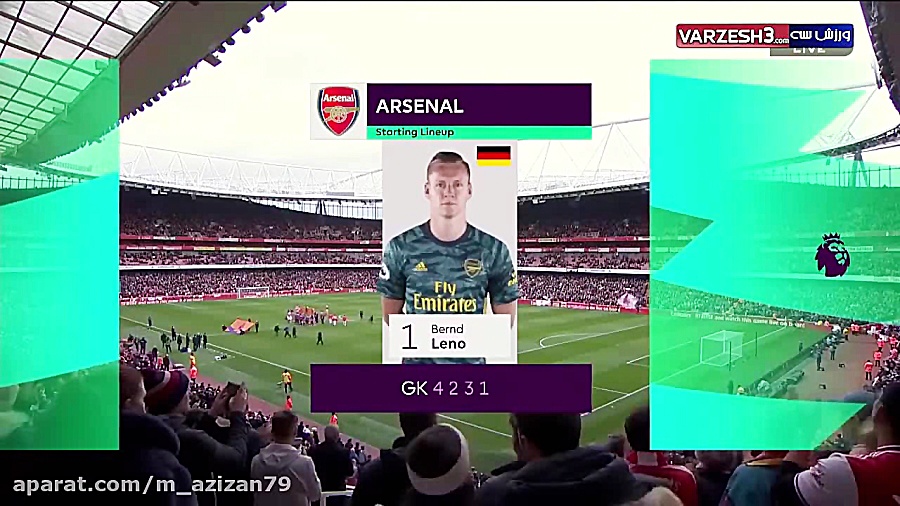 خلاصه بازی آرسنال 1  وستهام 0