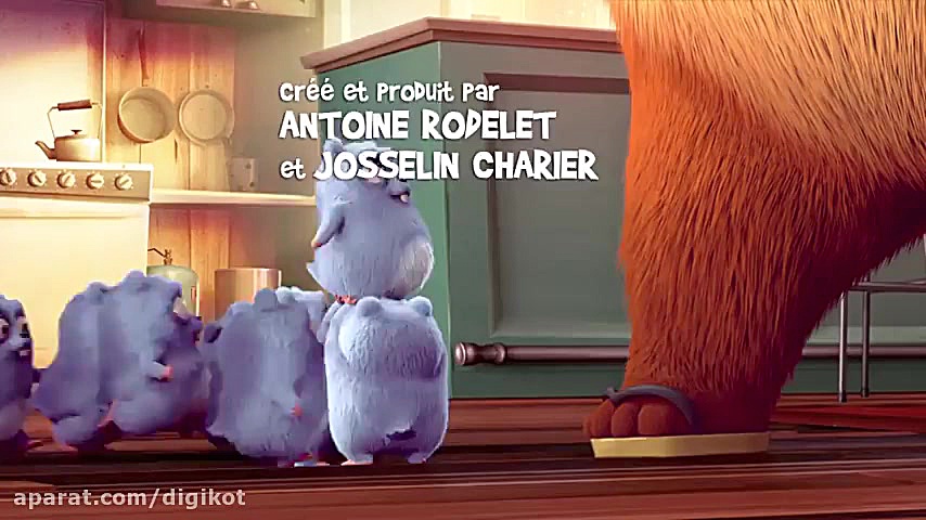 کارتون گریزی و موش های قطبی