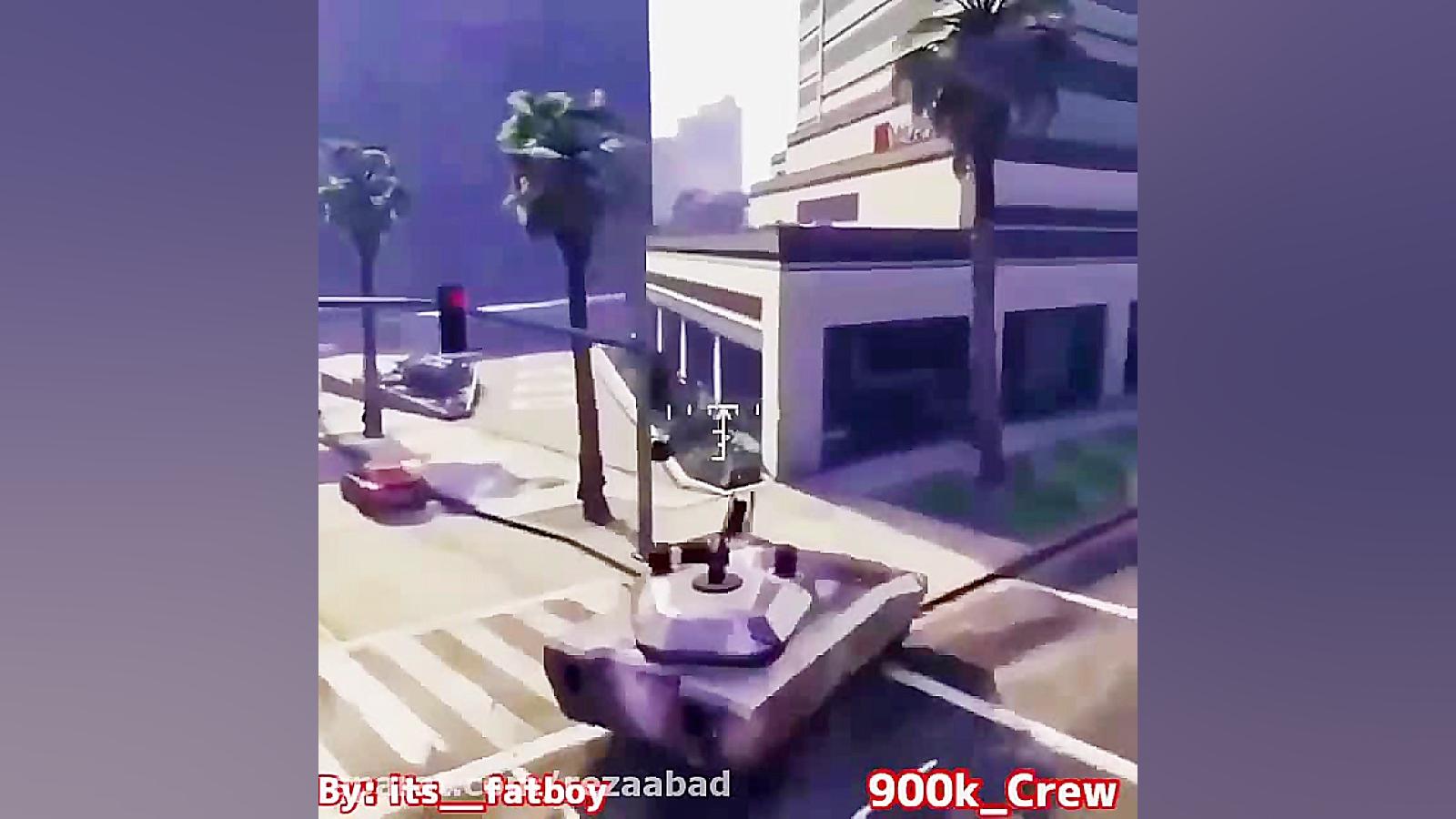 تانک دیوانه در جی تی ای وی