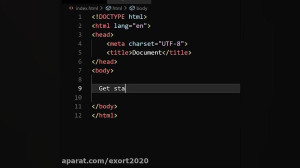 کار با HTML و CSS