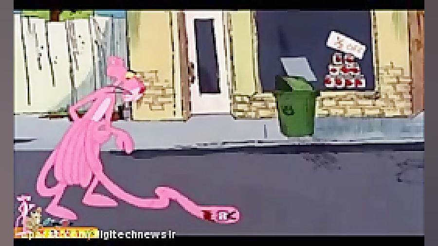 کارتون پلنگ صورتی پلنگ صورتی