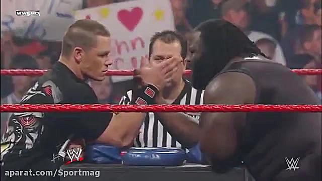 مسابقه مچ اندازی بین جان سینا...