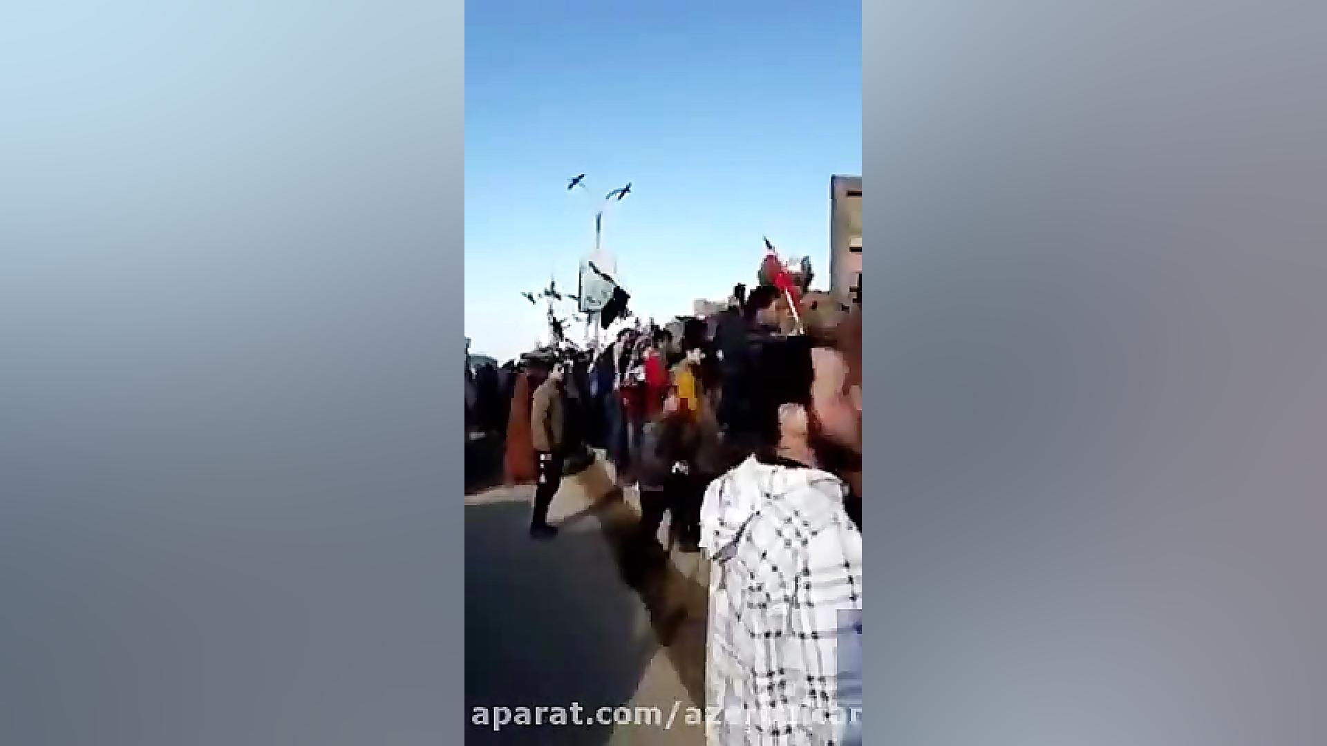 خوشحالی و استقبال مردم سوریه ا...