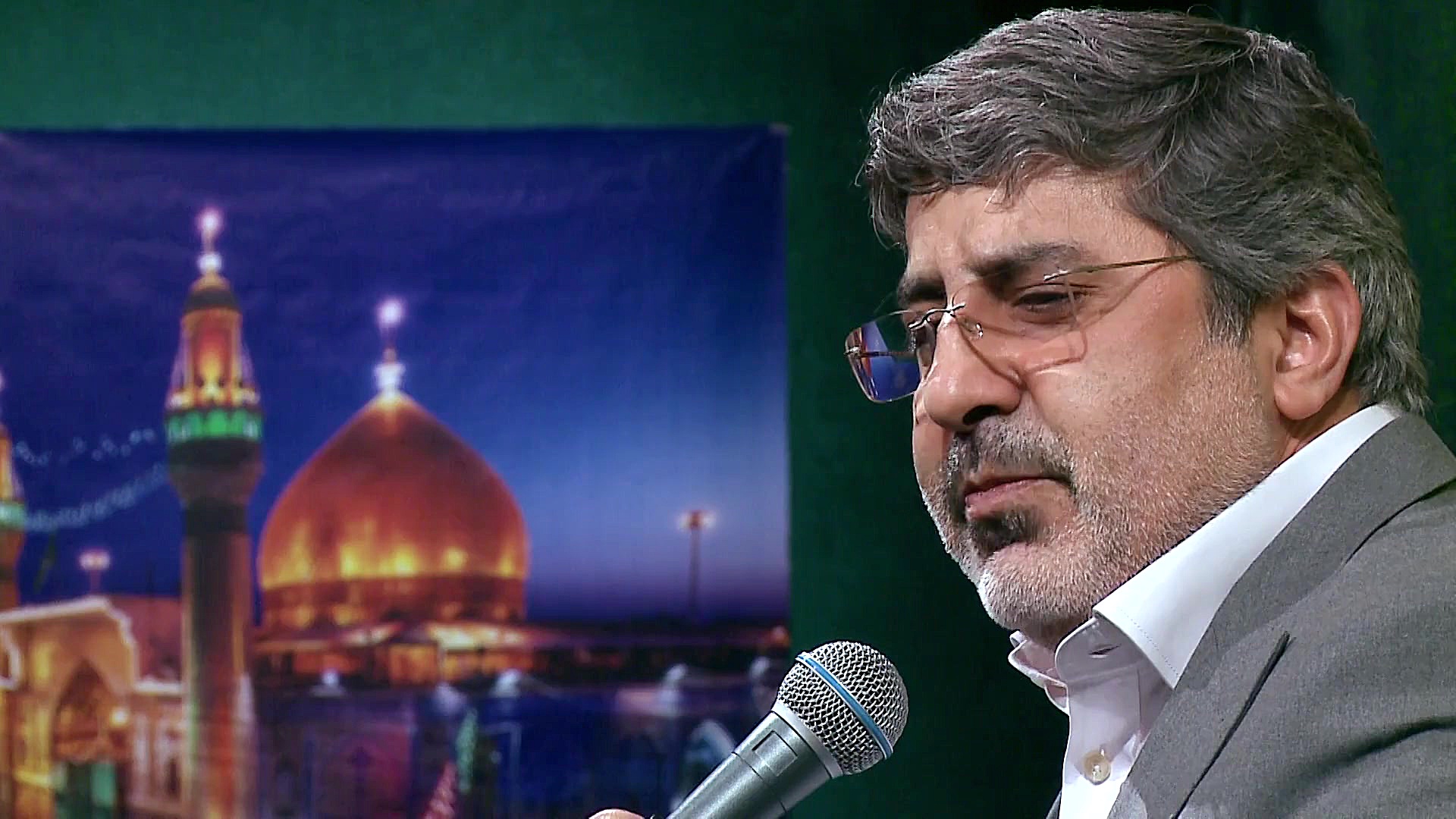 قرائت دعای امین الله  حاج محمد...