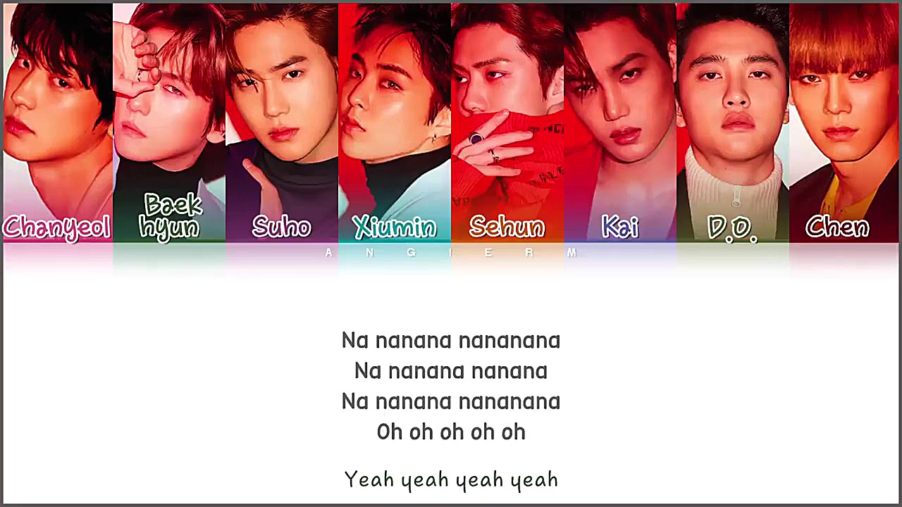 لیریک آهنگ Love shot از Exo