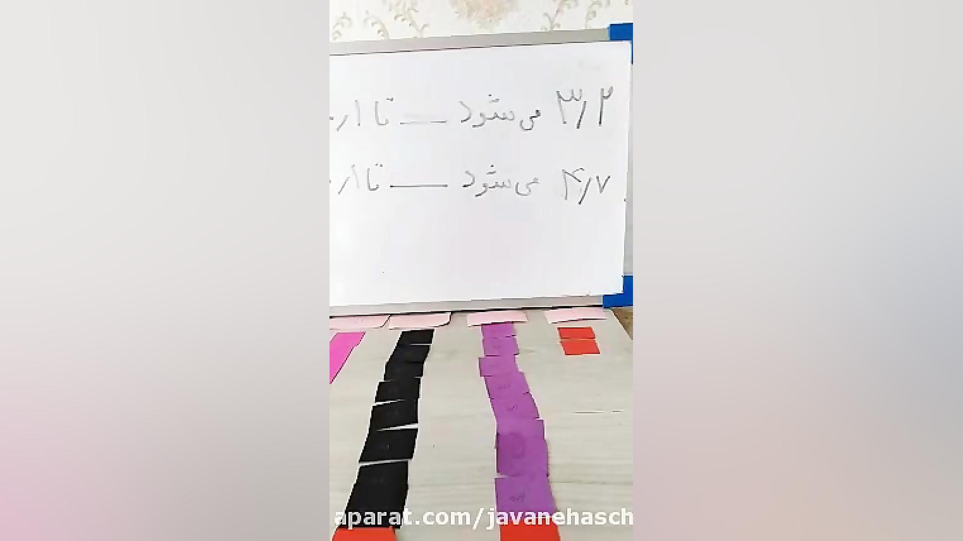 مدارس جوانه های مشهد تدریس ریا...