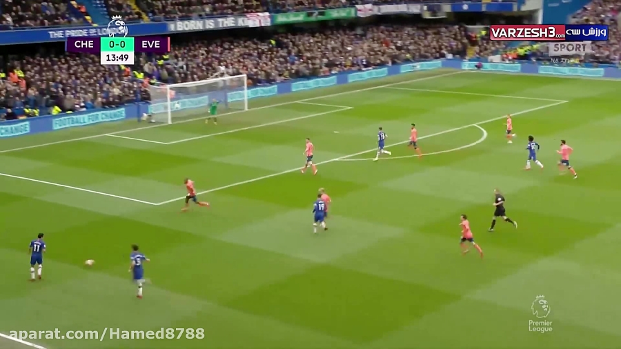 خلاصه بازی چلسی و اورتون