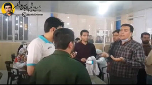تولید ماسک توسط گروه جهادی شهی...