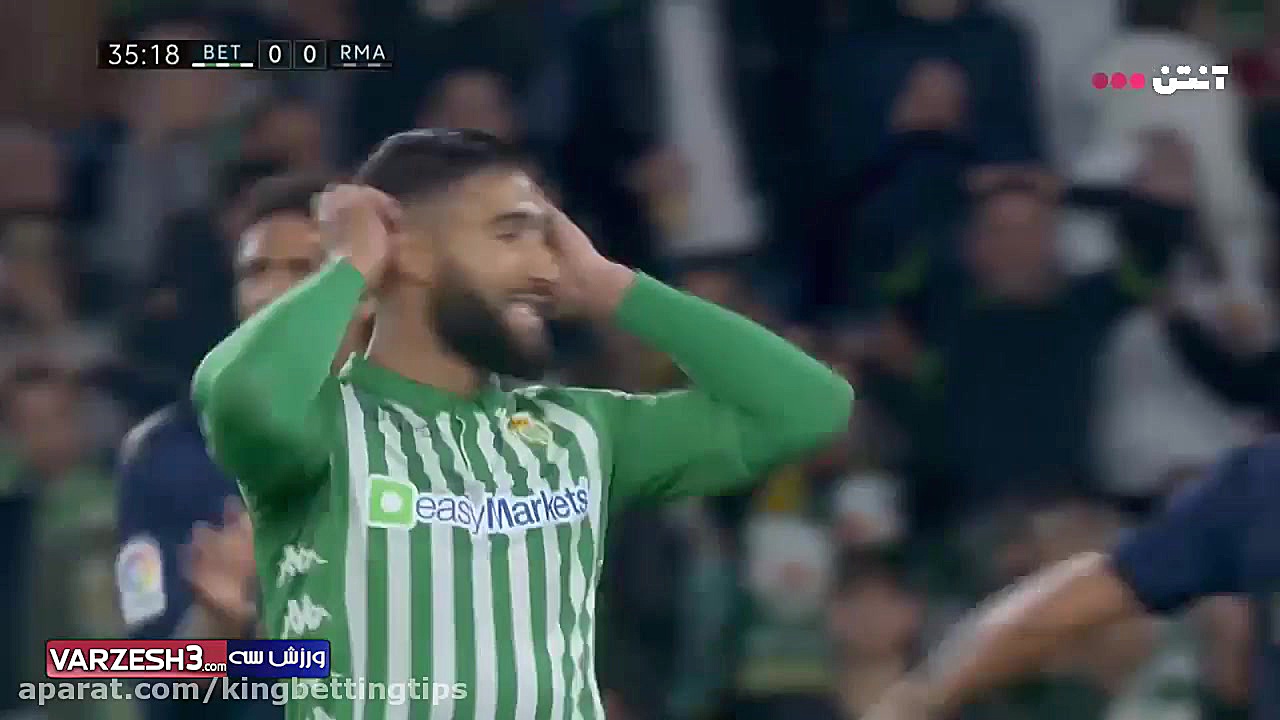 خلاصه بازی بتیس 2  رئال مادرید...